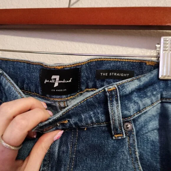 7 For All Mankind Heritage The Straight in Ramble size 36